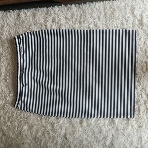 Klassy Girl Striped Pencil Skirt